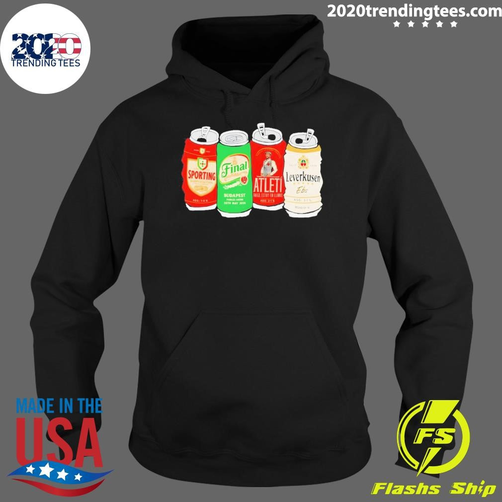 Sporting Atlético Madrid Leverkusen Afc Road To Budapest Shirt