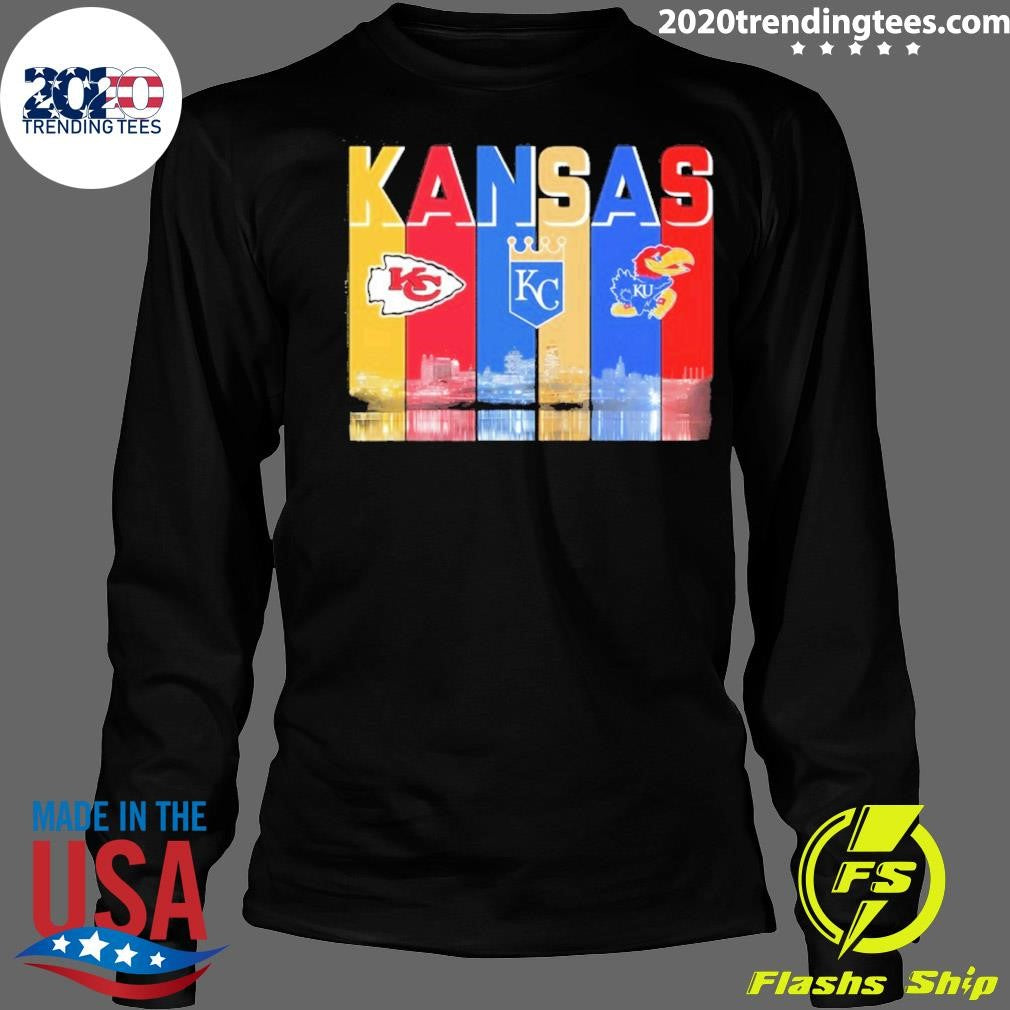 Sports City Kansas Skyline Graphic Shirt