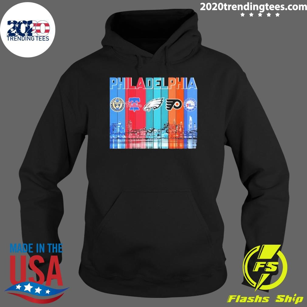 Sports City Philadelphia Skyline Graphic 2026 Shirt
