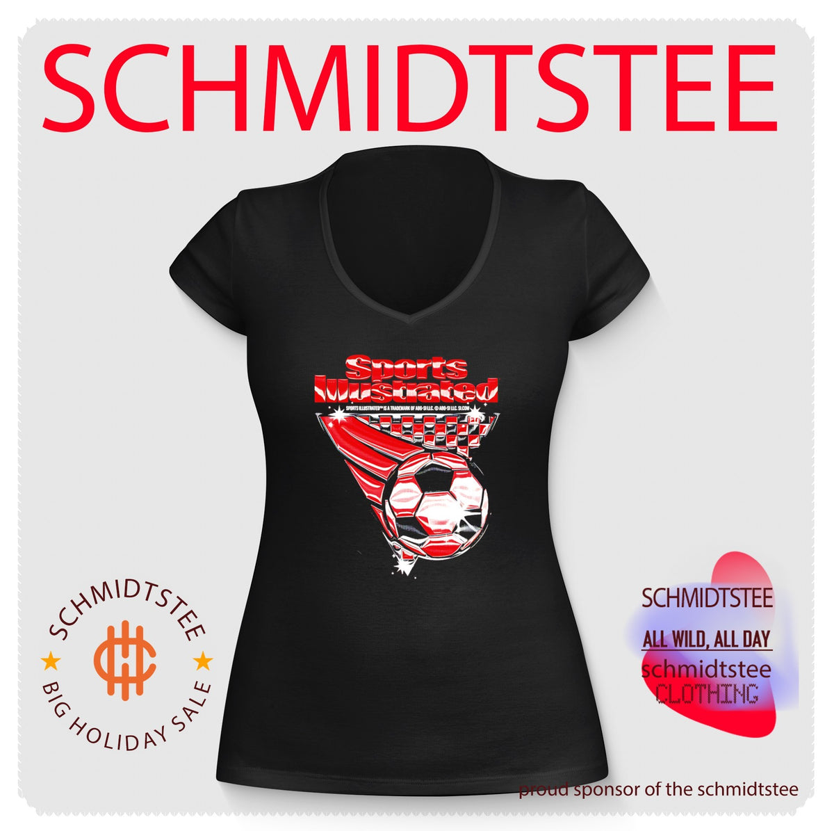 Sports Illustrated Soccer 2026 logo shirt
