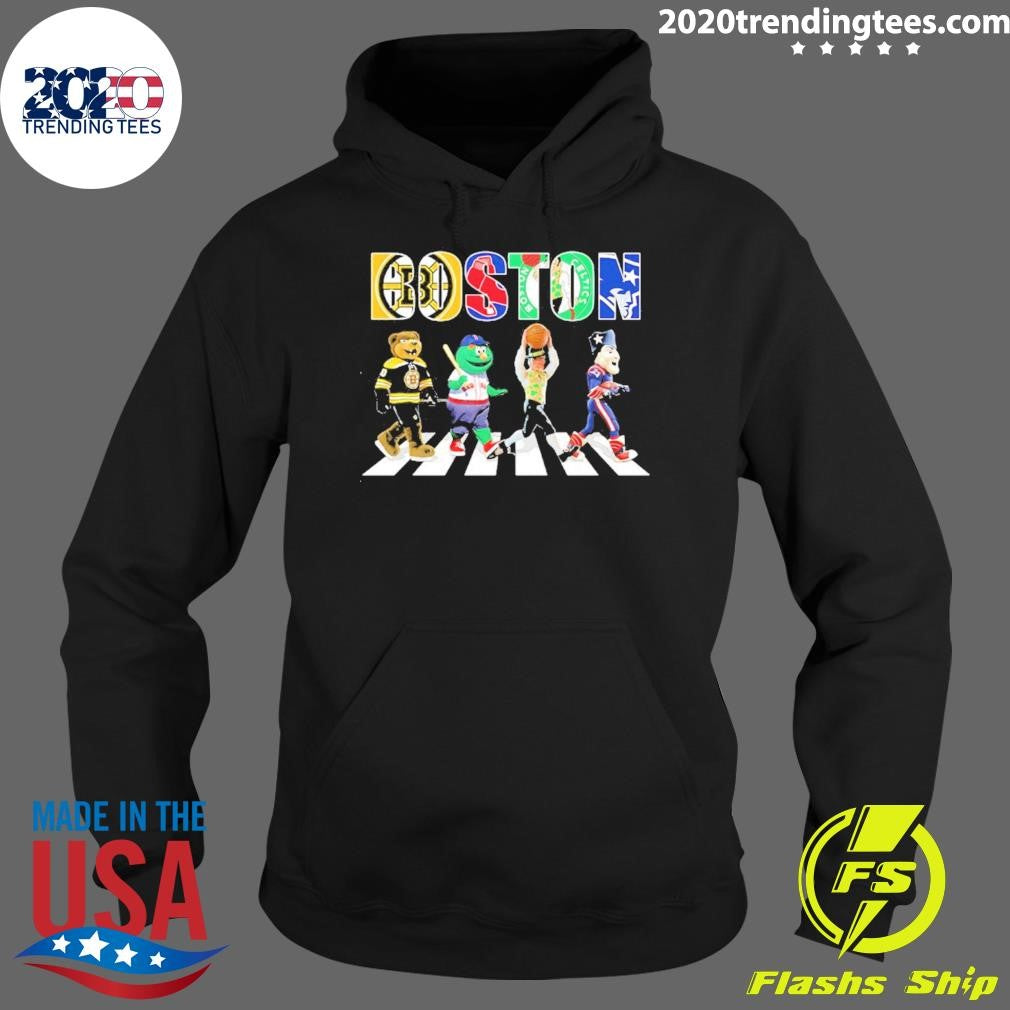 Sports In City Boston Mascot Walking Graphic Shirt