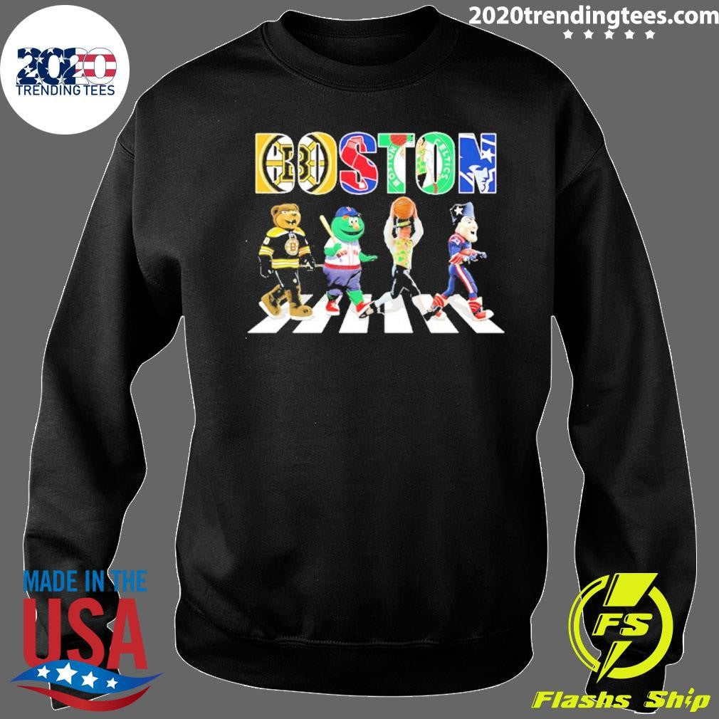 Sports In City Boston Mascot Walking Graphic Shirt