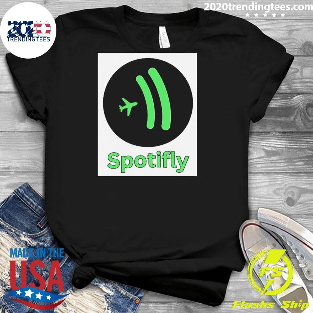 Spotifly Spotify Parody Logo Shirt