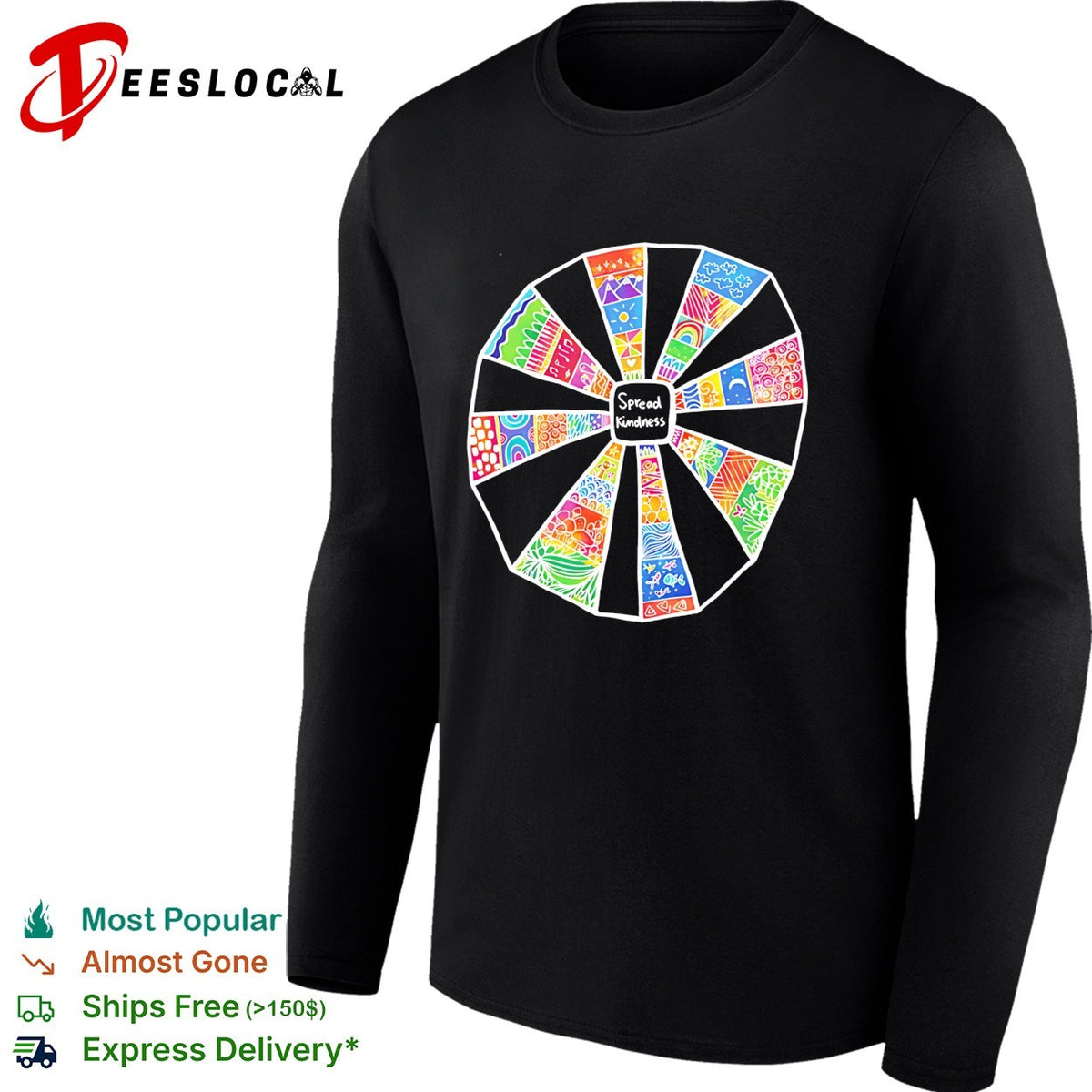 Spread Kindness spin roll shirt