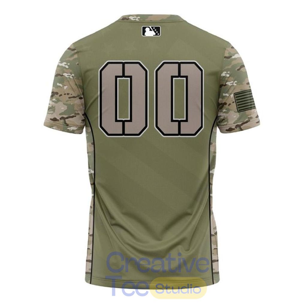 Springfield Cardinals 2026 Military Appreciation Night Camo Custom Baseball Jersey