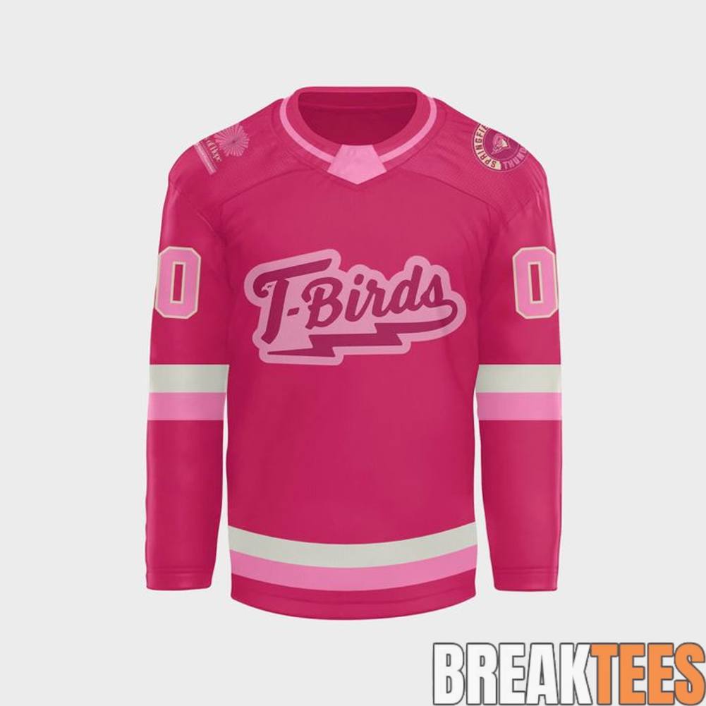 Springfield Thunderbirds 2026 Pink in the Rink Custom Hockey Jersey