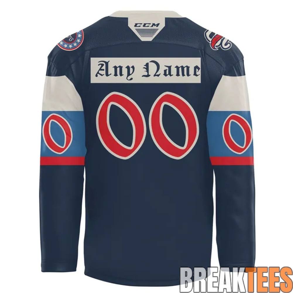 Springfield Thunderbirds 250th Celebration Hockey Jersey