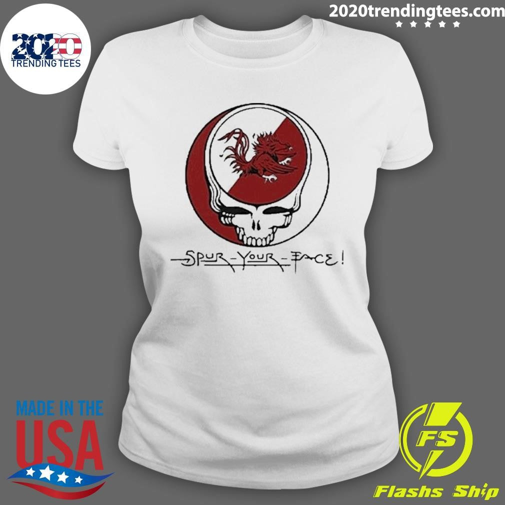 Spur Your Face Grateful Dead South Carolina Gamecocks Shirt