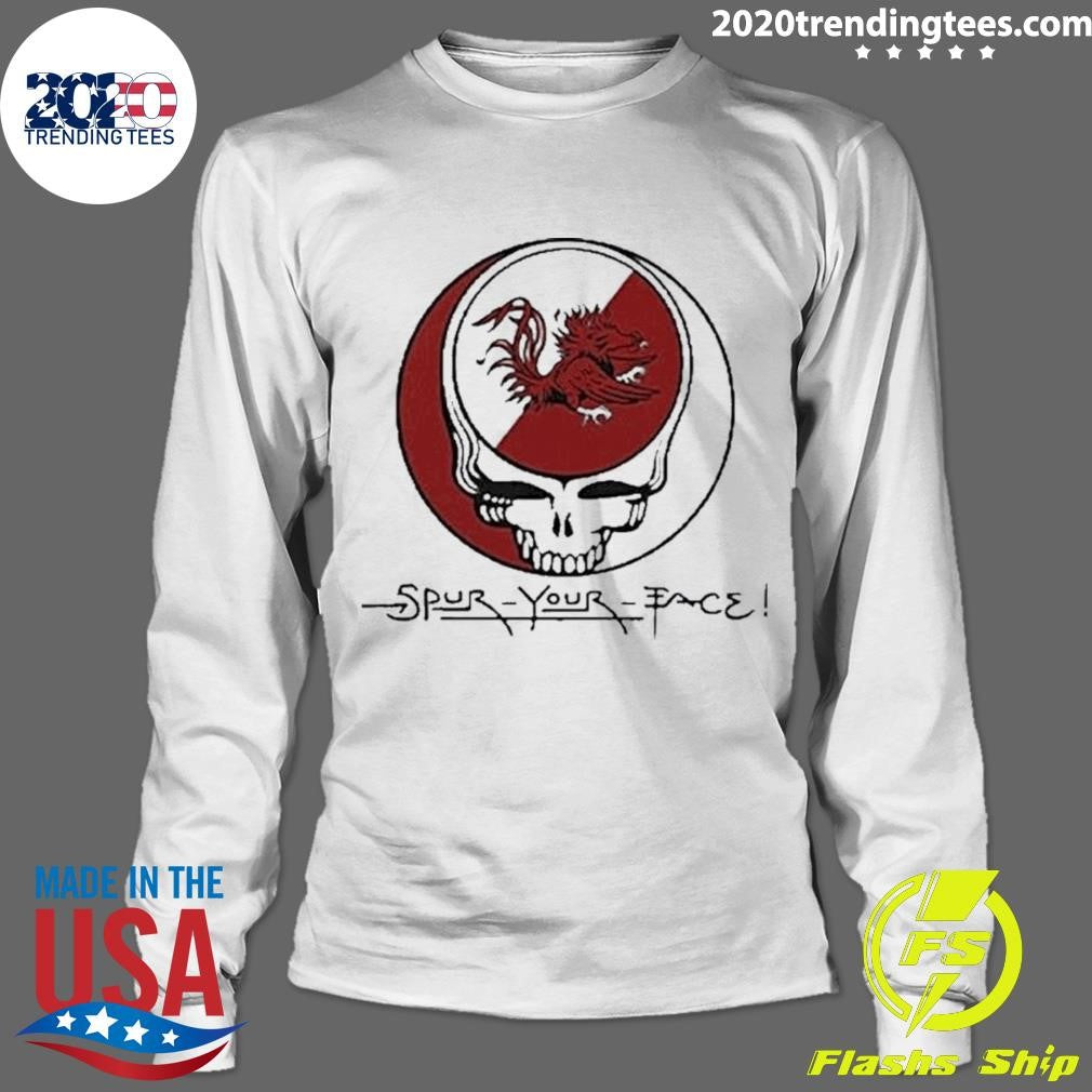 Spur Your Face Grateful Dead South Carolina Gamecocks Shirt