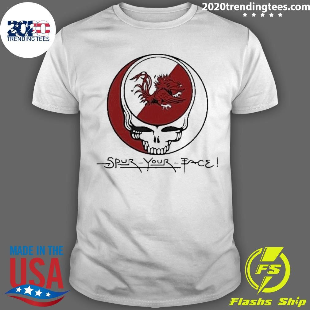 Spur Your Face Grateful Dead South Carolina Gamecocks Shirt