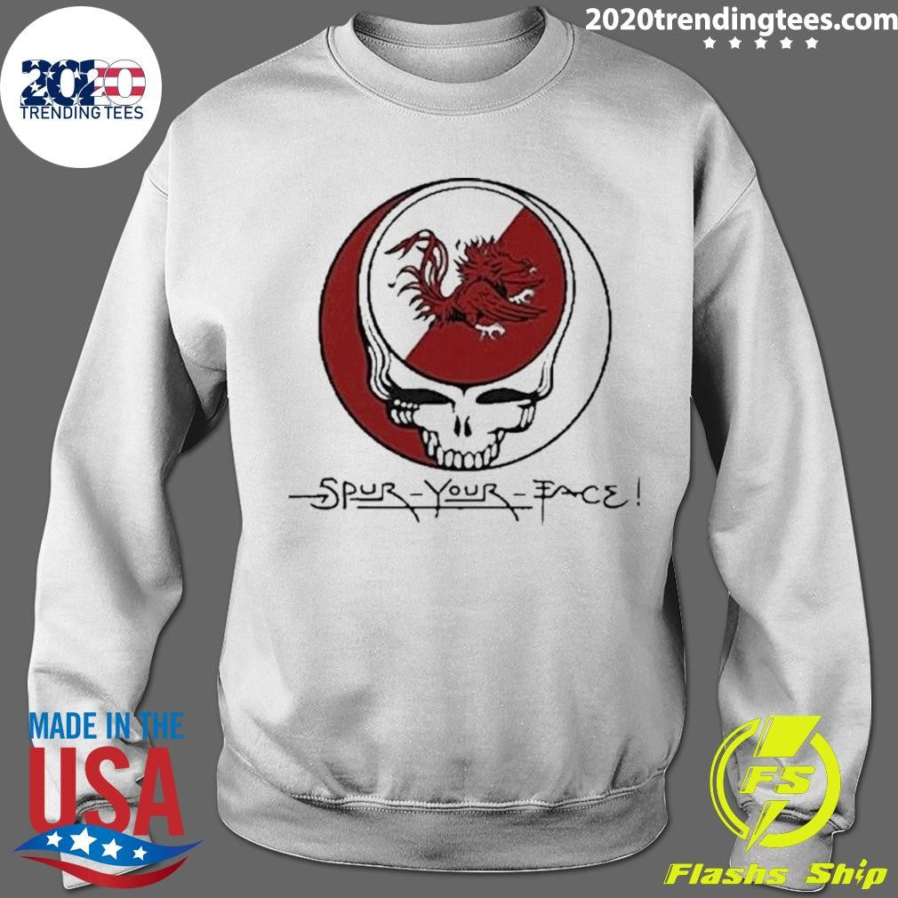 Spur Your Face Grateful Dead South Carolina Gamecocks Shirt