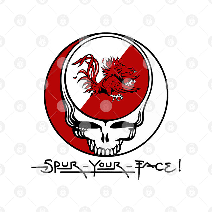 Spur Your Face Grateful Dead South Carolina Shirt