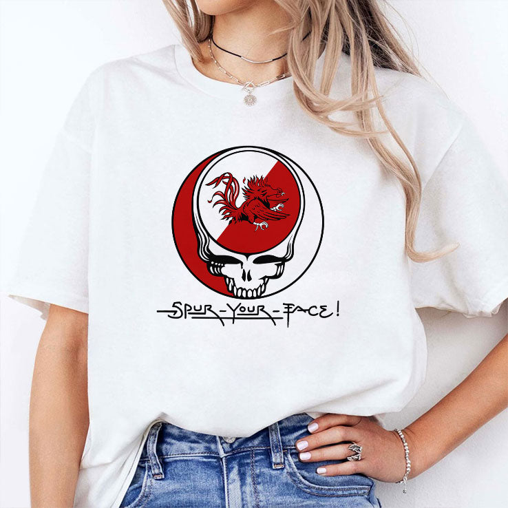 Spur Your Face Grateful Dead South Carolina Shirt