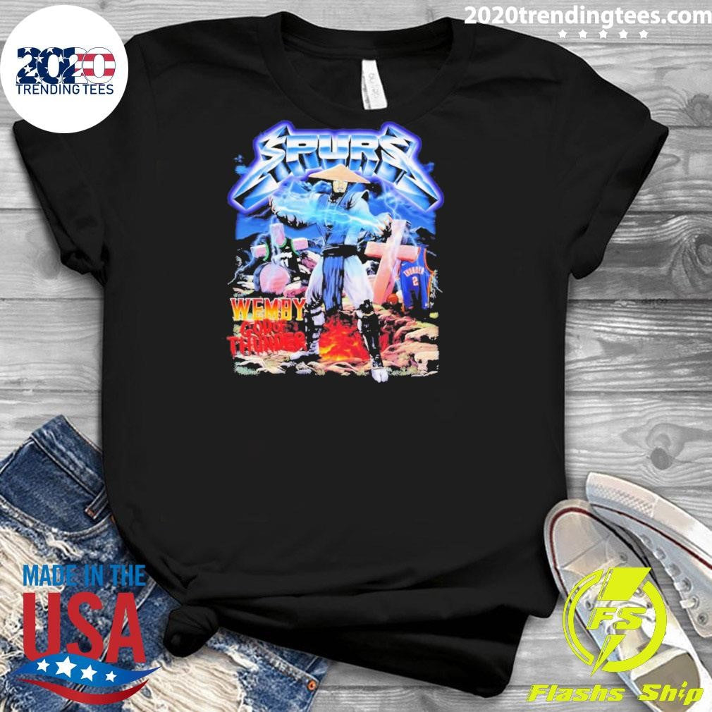 Spurs God Of Thunder Wemby San Antonio Spurs Shirt