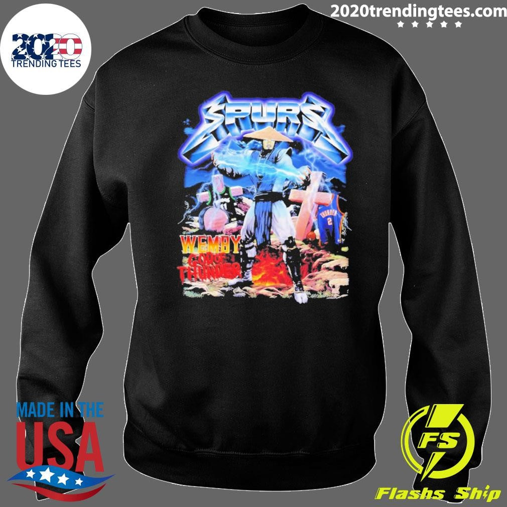 Spurs God Of Thunder Wemby San Antonio Spurs Shirt
