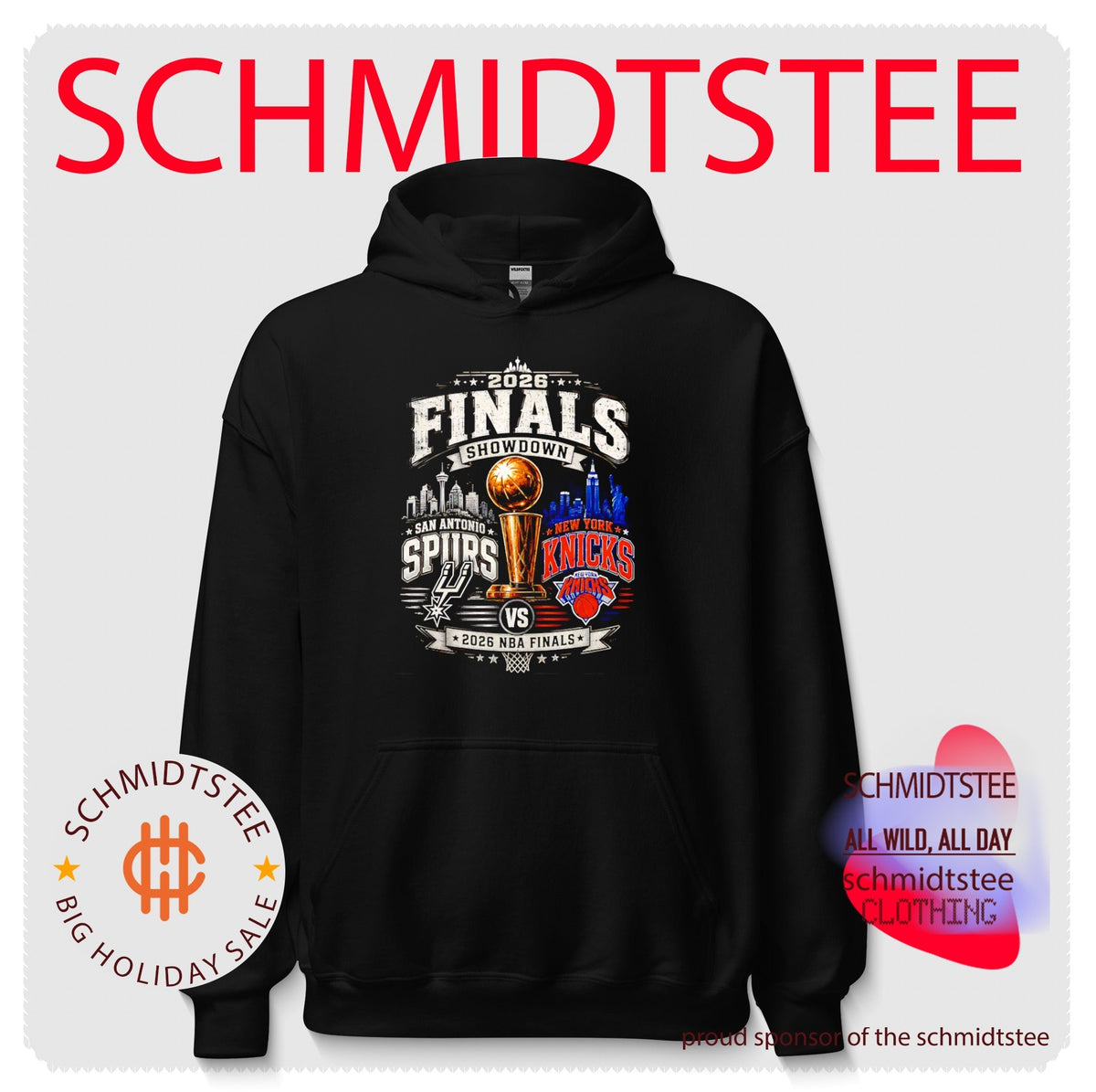 Spurs vs Knicks 2026 Finals Showdown Championship shirt