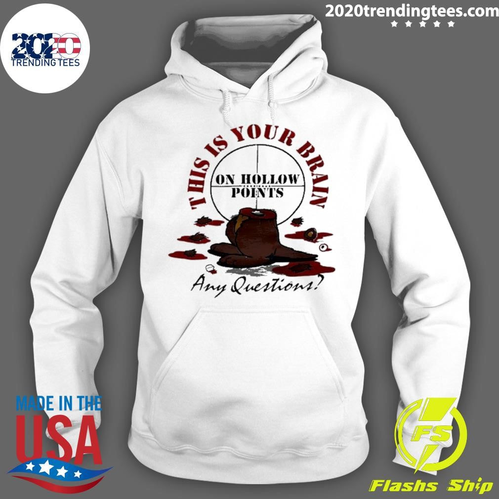 Squirrel This Is Your Brain One Hollow Points Shirt