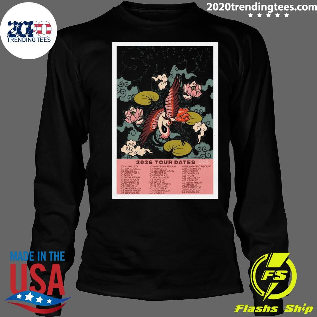 Sqwerv Summer Tour 2026 Poster Shirt