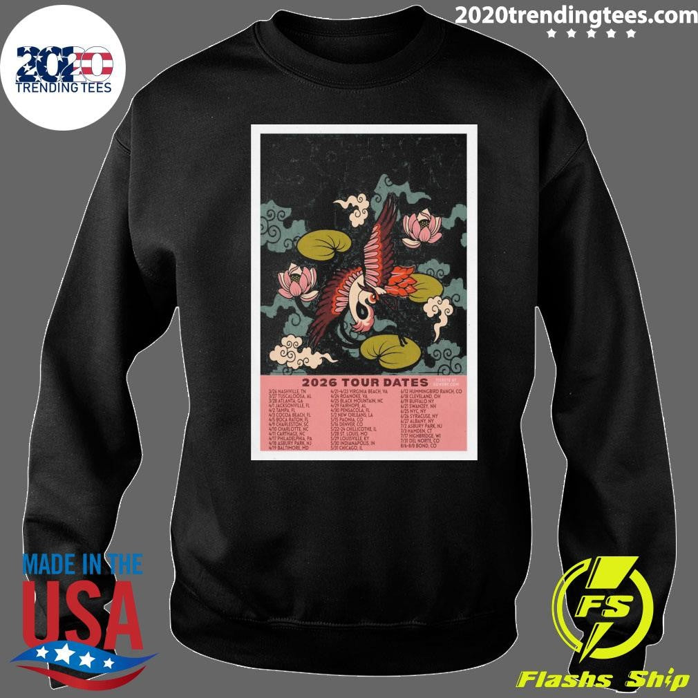 Sqwerv Summer Tour 2026 Poster Shirt