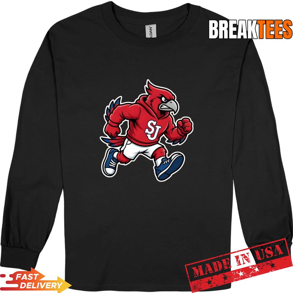 St John’s Red Storm Basketball Mascot T-Shirt – Best Gift For Fans