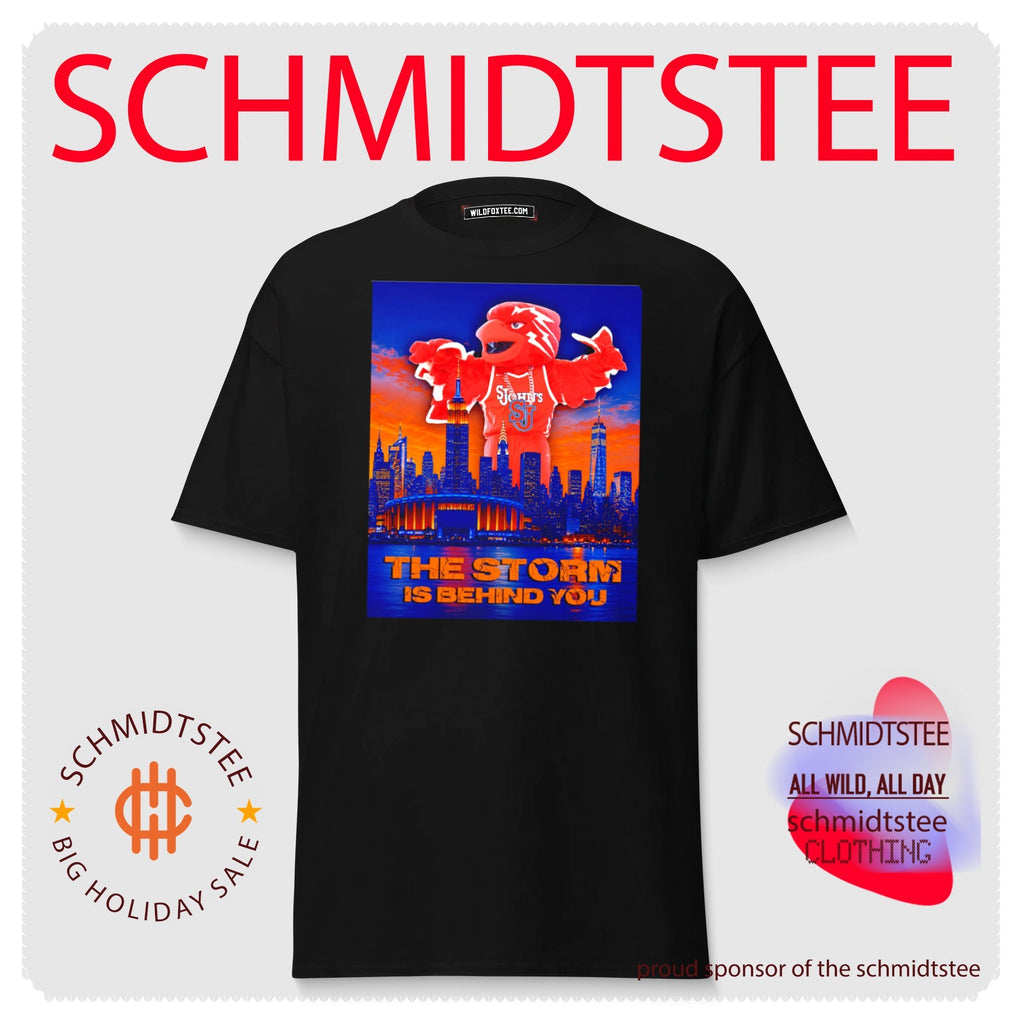 St John’s University Red Storm the storm is behind you mascot shirt