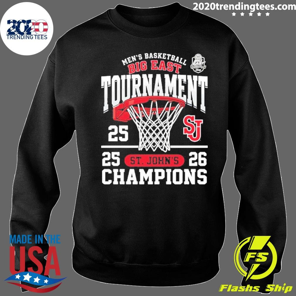 St. John’s Red Storm Men’s Basketball 2026 Big East Tournament Champions Shirt