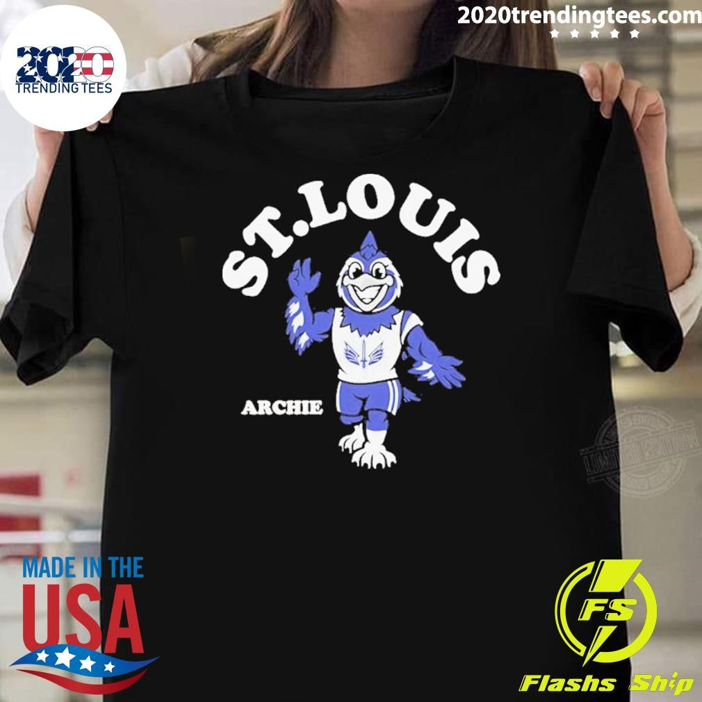 St. Louis Battlehawks Archie Mascot 2026 Shirt