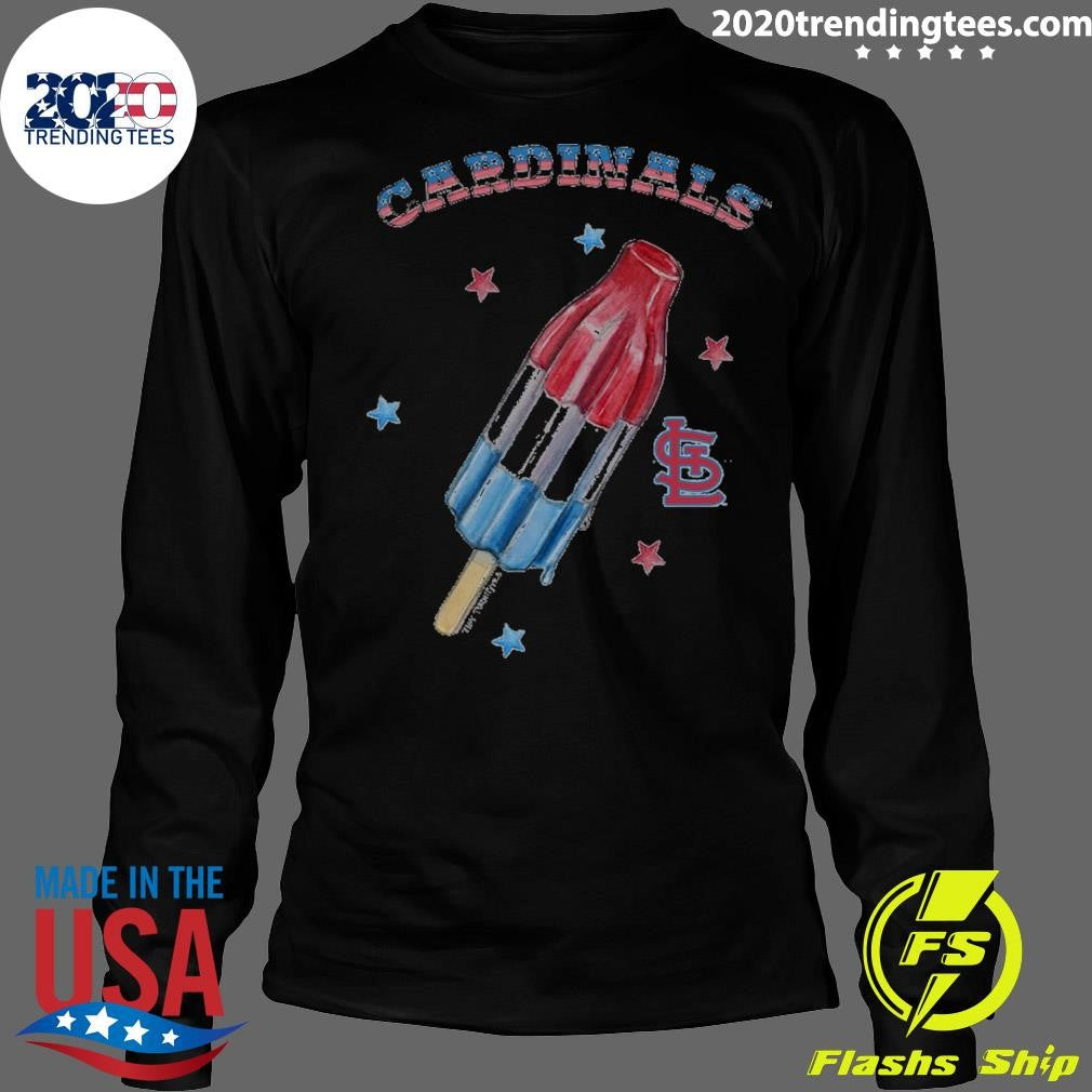 St. Louis Cardinals Tiny Turnip Youth Rocket Pop Shirt
