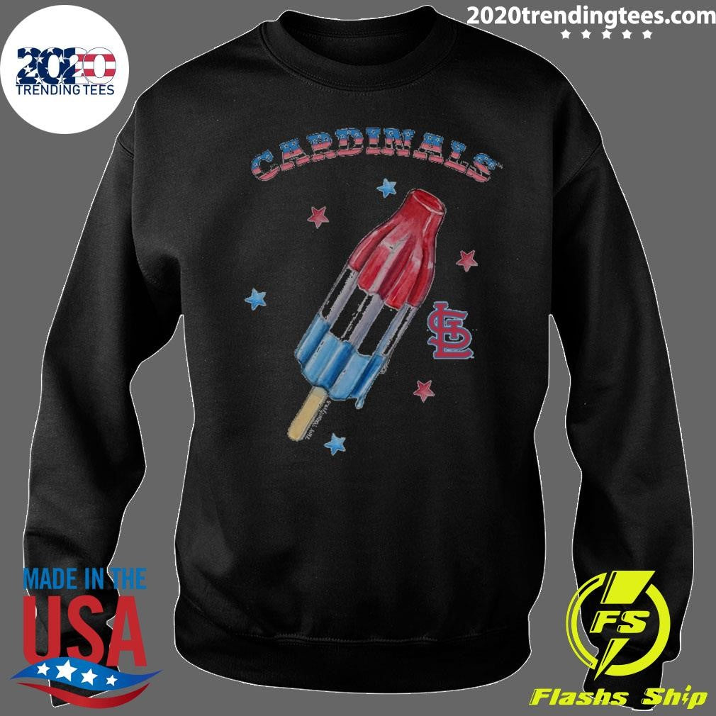 St. Louis Cardinals Tiny Turnip Youth Rocket Pop Shirt
