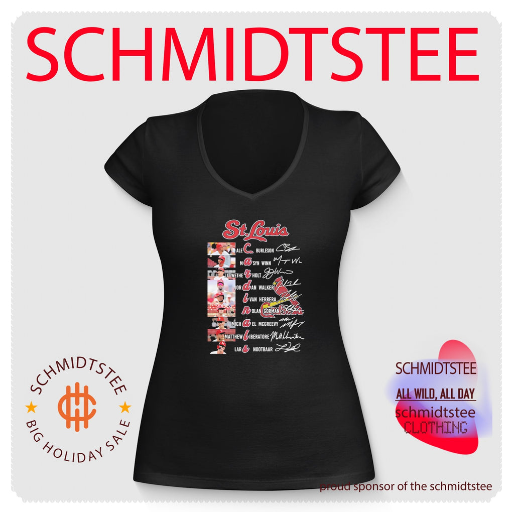 St. Louis Cardinals players name signature shirt