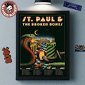 St. Paul And The Broken Bones 2026 North America Tour Schedule Dates Home Decor Poster Canvas