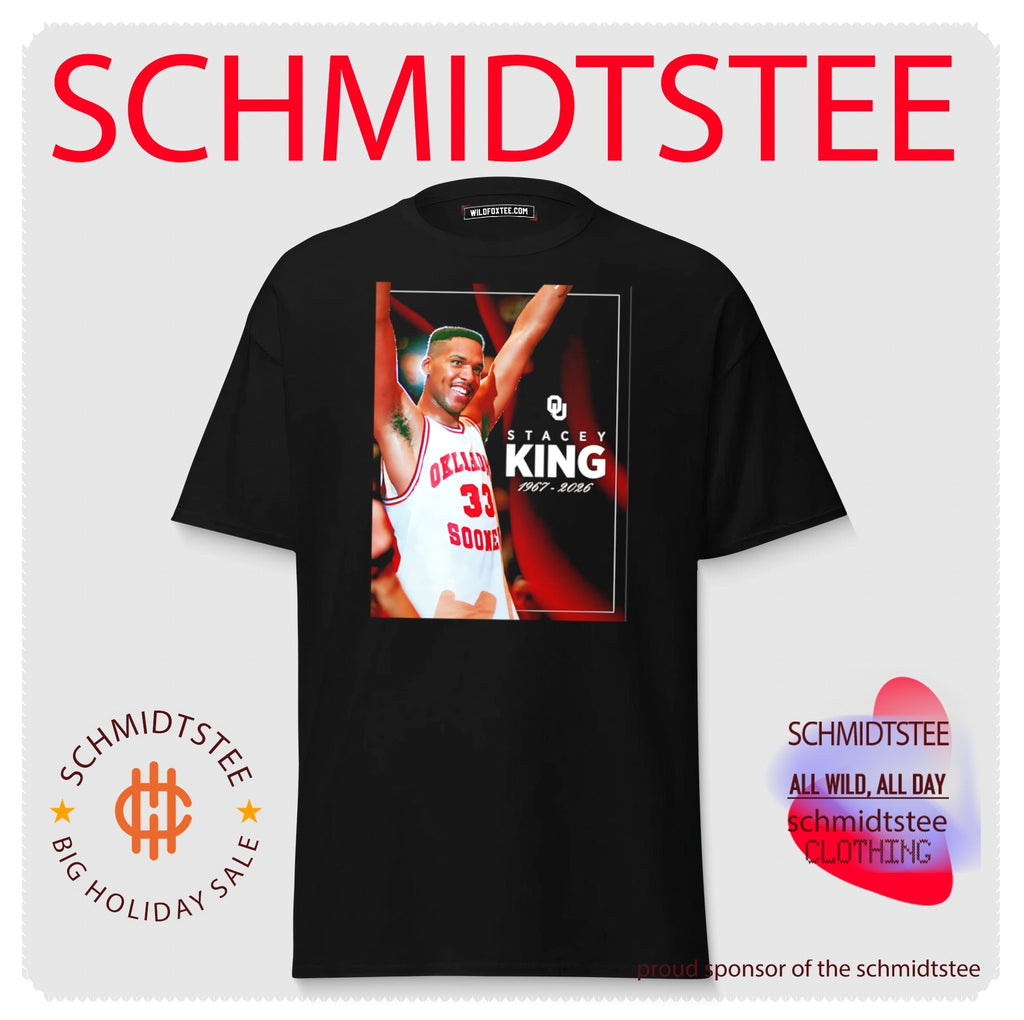 Stacey King Oklahoma Sooners 1967-2026 Legends potrait shirt