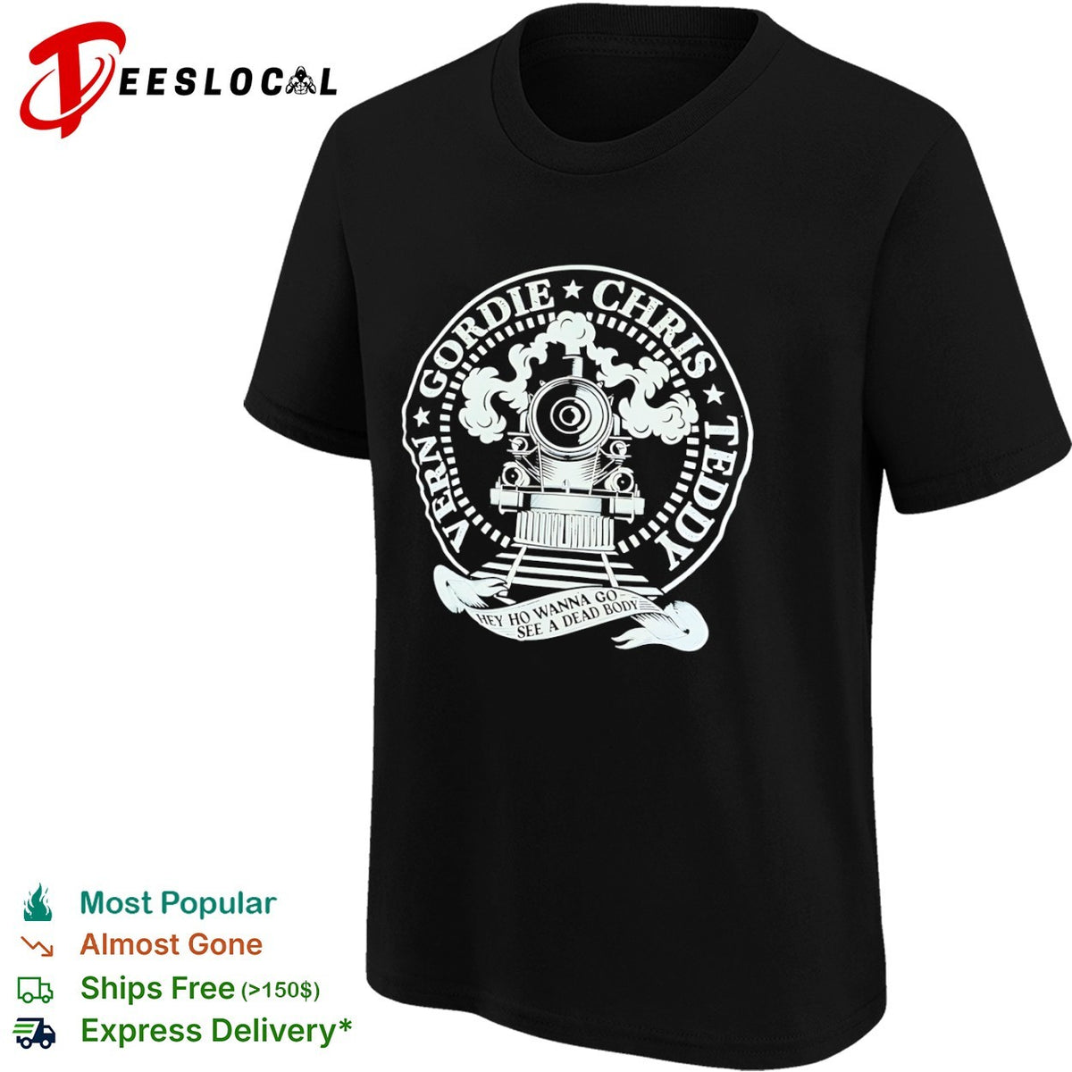 Stand By Me Gordie Chris Vern Teddy Shirt