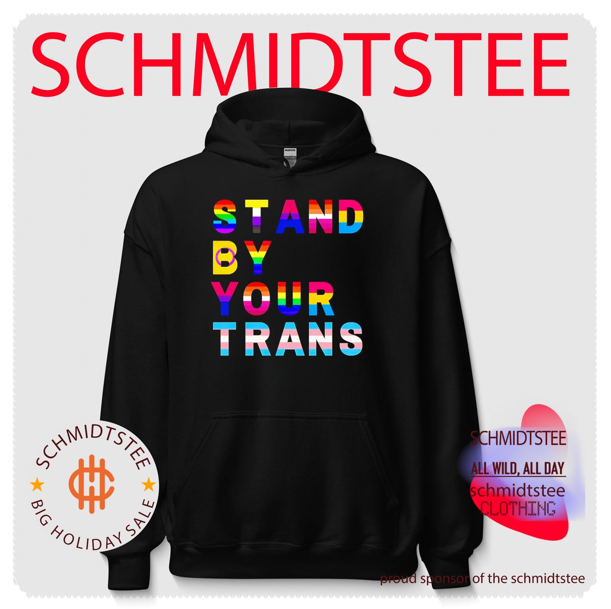 Stand by your trans LGBTQ rainbow shirt