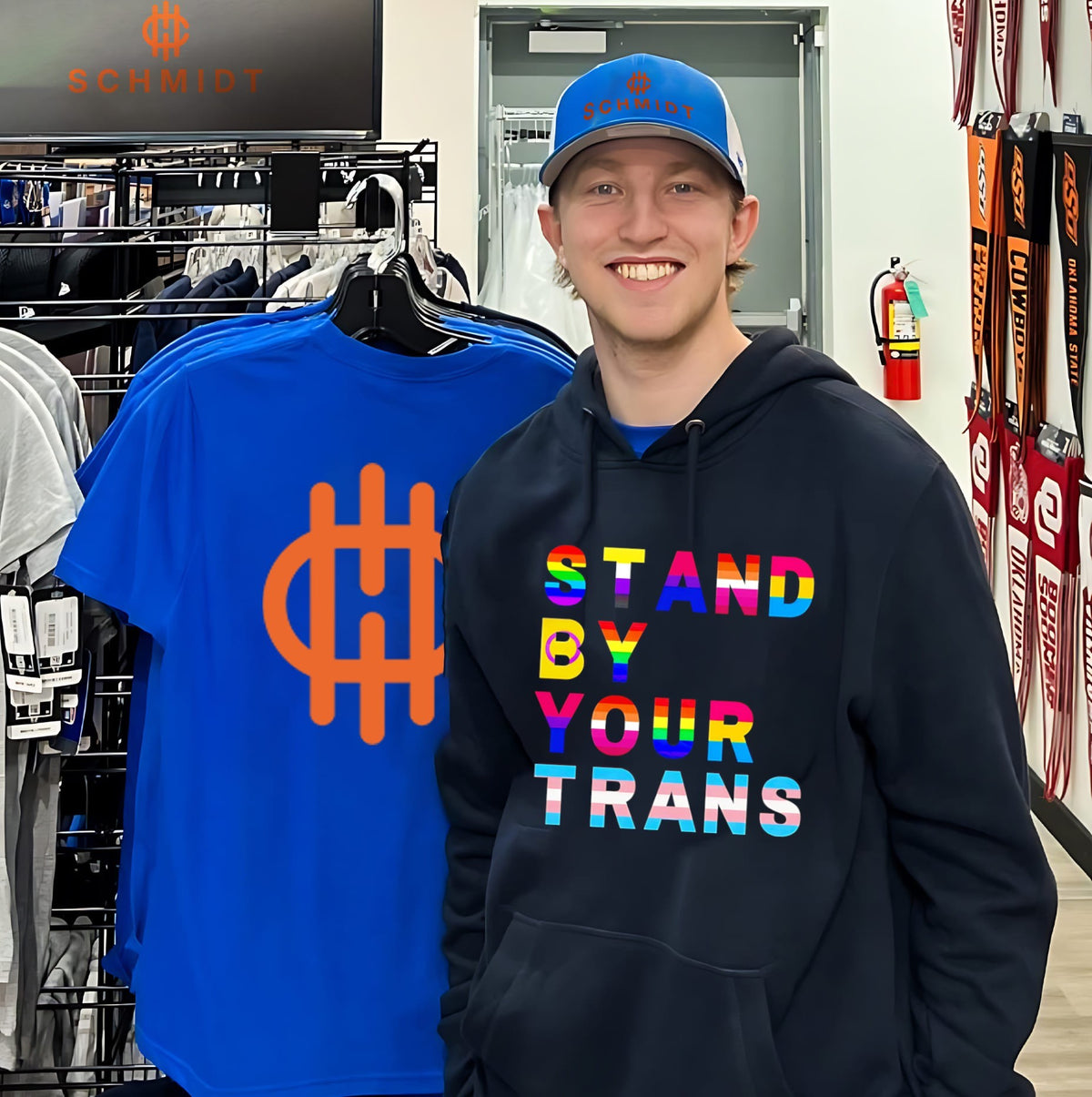 Stand by your trans LGBTQ rainbow shirt