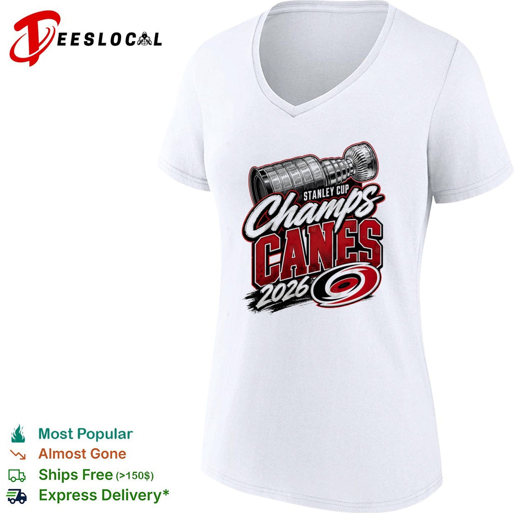 Stanley Cup Champs Canes 2026 Carolina Hurricanes NHL Hockey Shirt