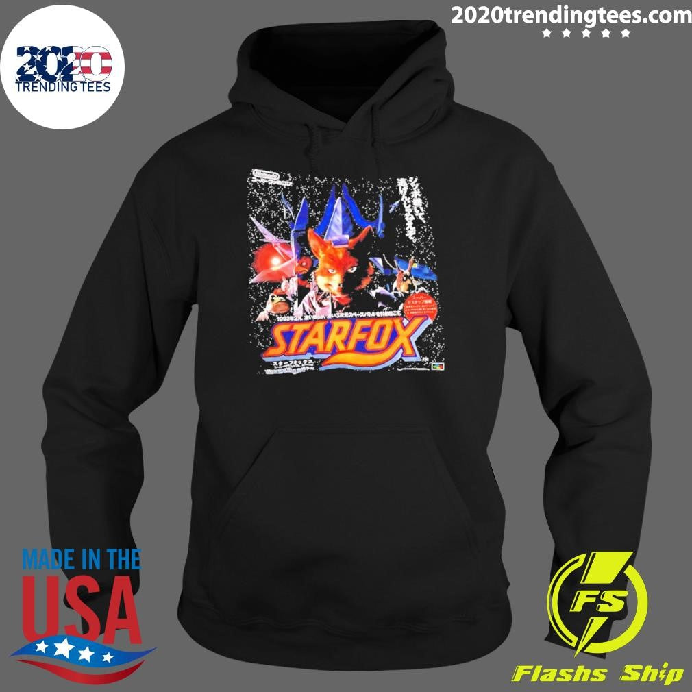 Star Fox 1993 Super Famicom Video Game Shirt