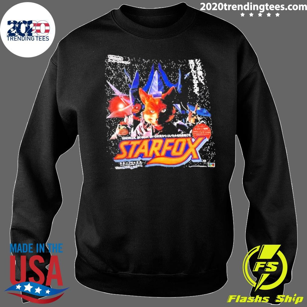 Star Fox 1993 Super Famicom Video Game Shirt