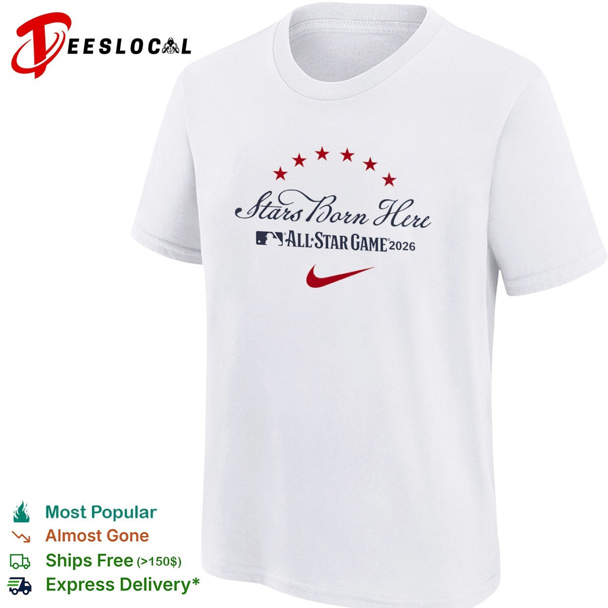 Stars Born Here MLB All Star Game 2026 shirt