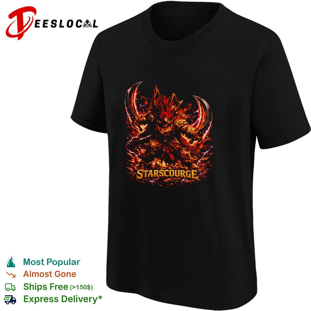 Starscourge demon warrior horns vintage shirt