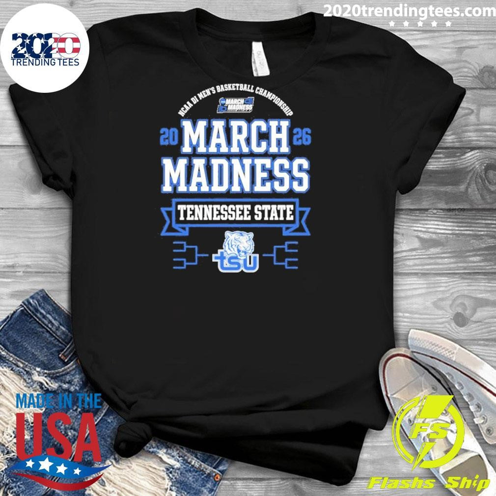 State Tigers March Madness Ncaa Men’s Basketball 2026 Shirt
