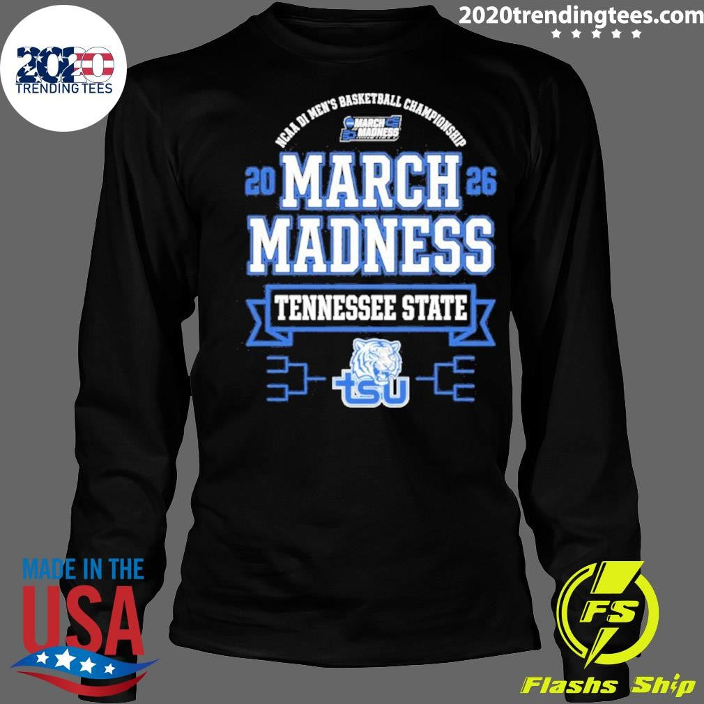State Tigers March Madness Ncaa Men’s Basketball 2026 Shirt