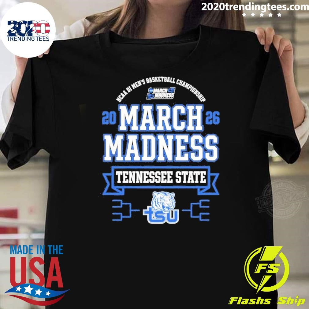 State Tigers March Madness Ncaa Men’s Basketball 2026 Shirt