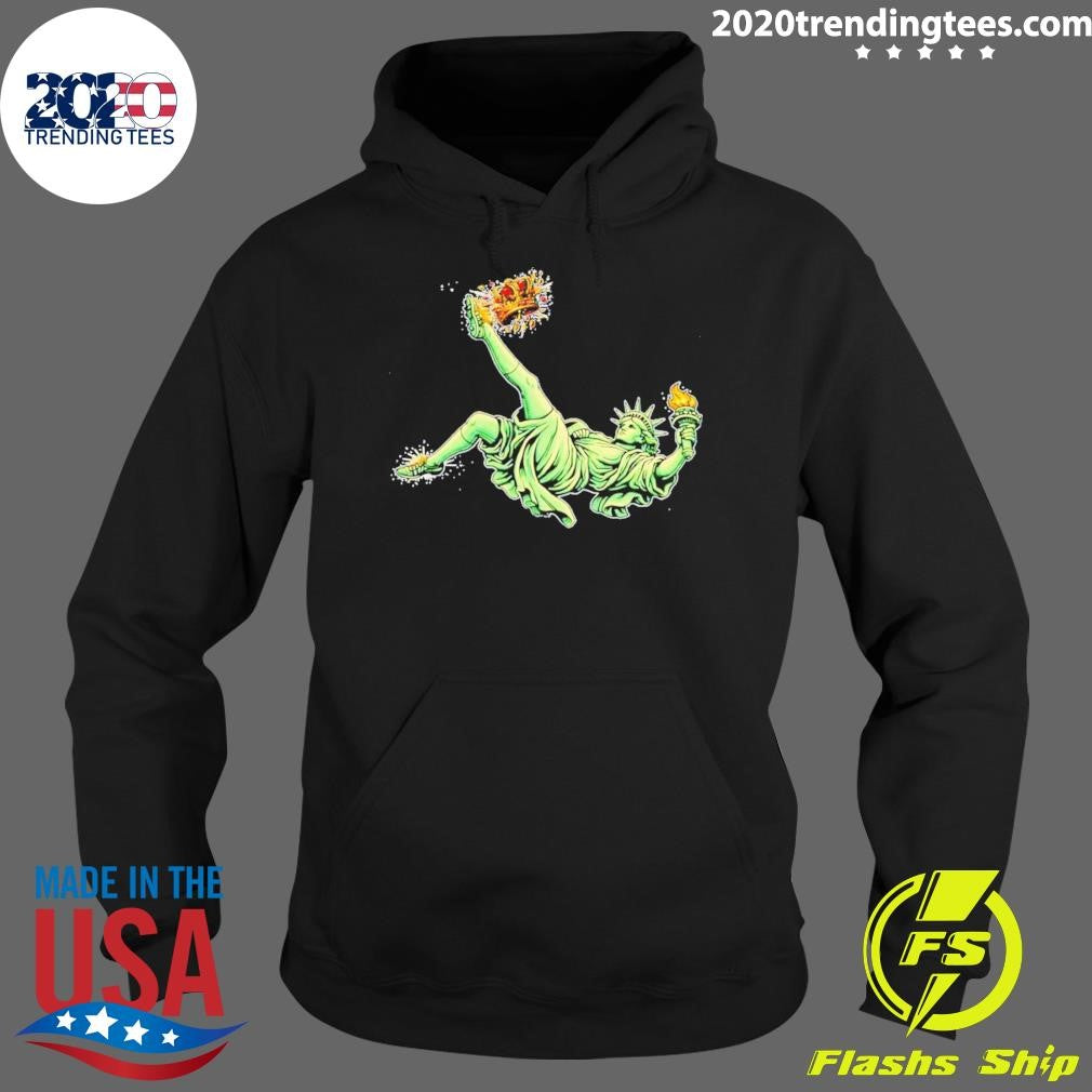Statue Of Liberty Democracy No Kings Anti-trump Protest Shirt