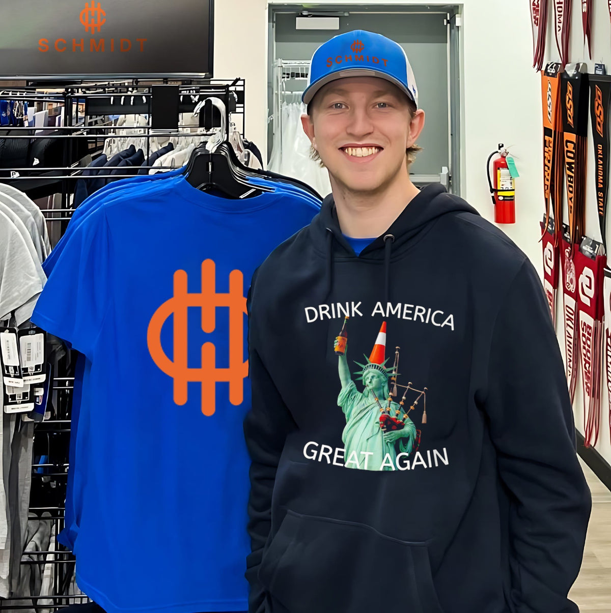 Statue Of Liberty Drink America Great Again shirt