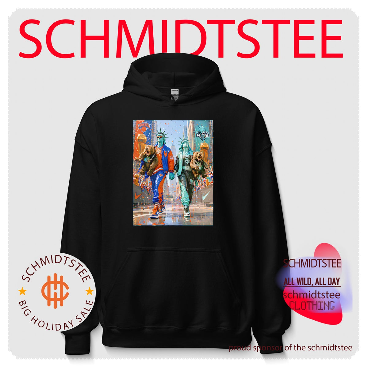Statue Of Liberty NY Knicks And NY Liberty Championship Celebration shirt
