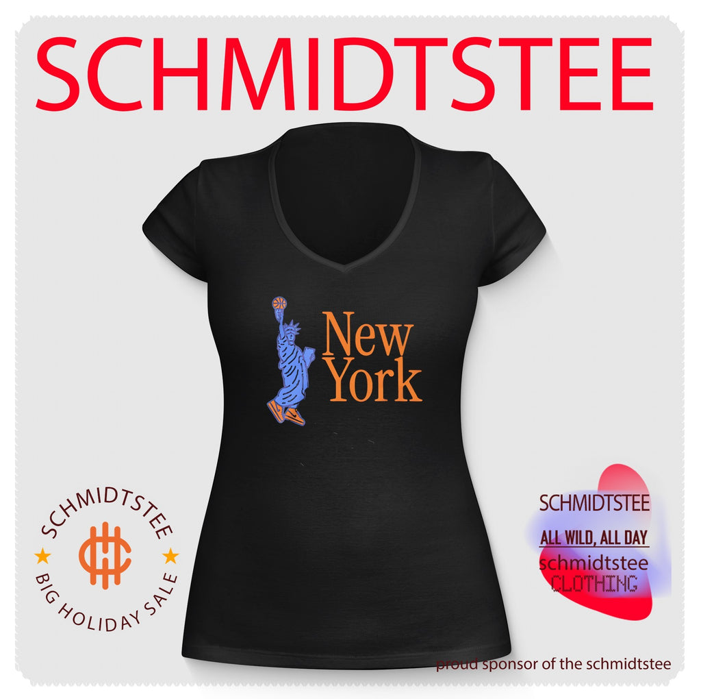 Statue of Liberty holding basketball graphic shirt
