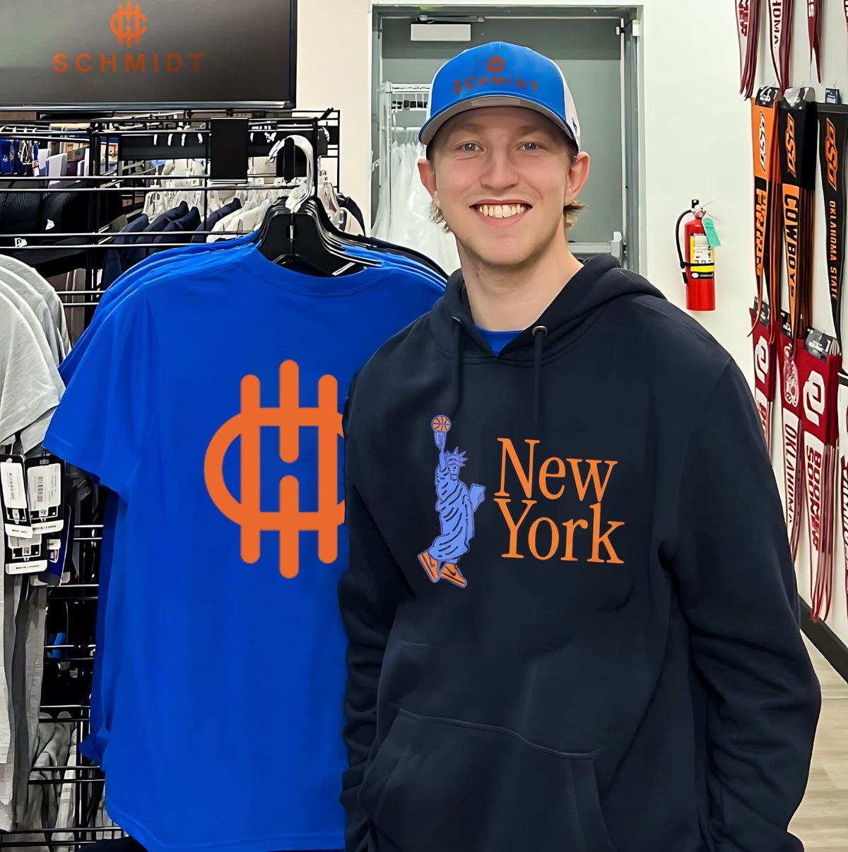 Statue of Liberty holding basketball graphic shirt