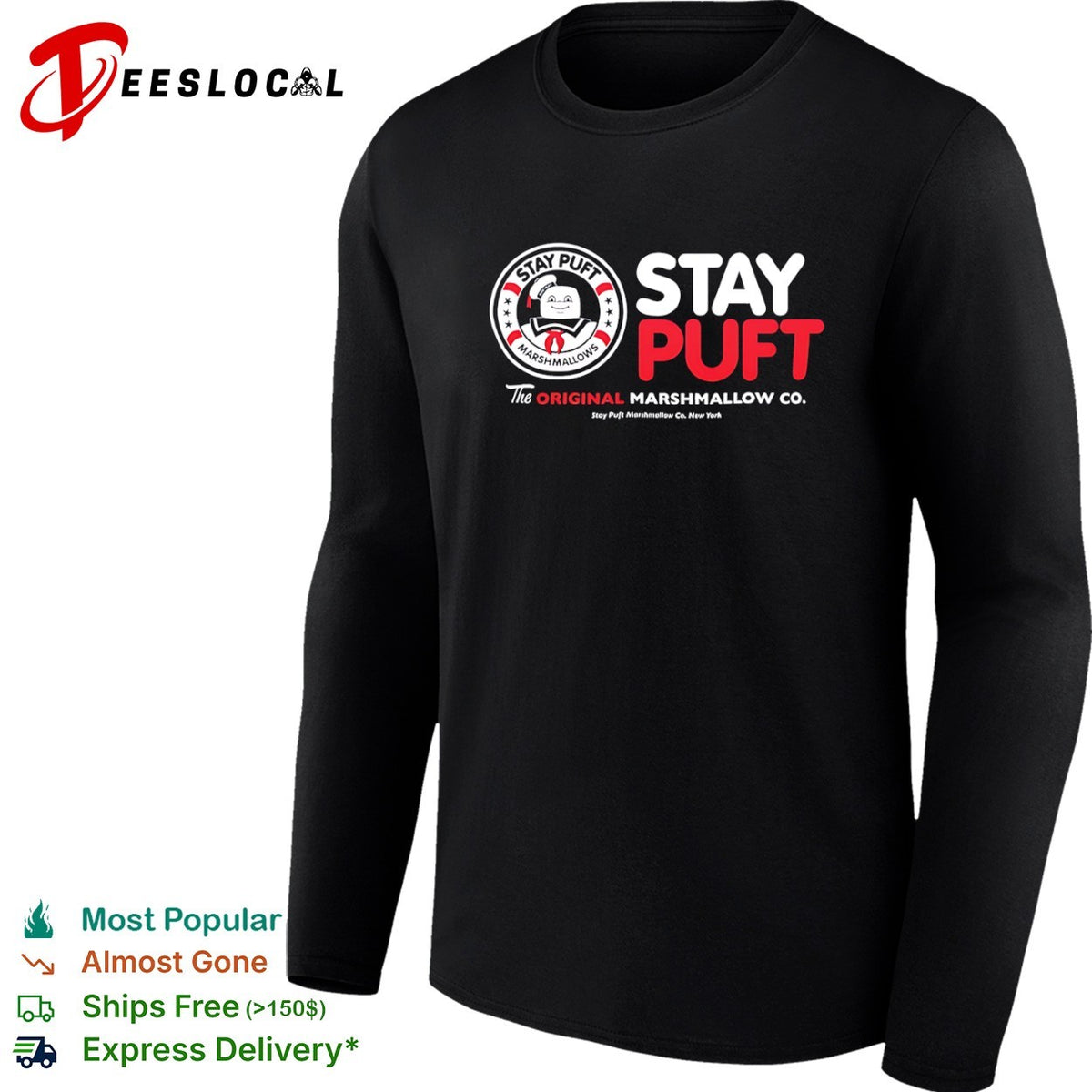 Stay Puft Marshmallows The Original Marshmallow Co New York Ghostbusters shirt