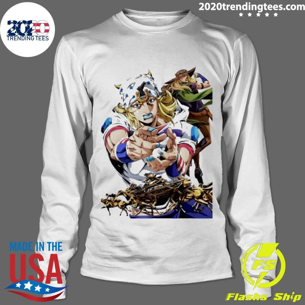 Steel Ball Run Jojos Bizarre Adventure Anime Shirt